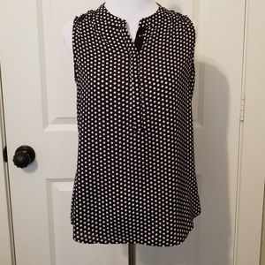 Polka dot blouse
